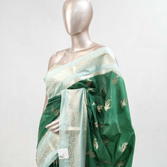 Paper Silk Saree  A  SAN5397