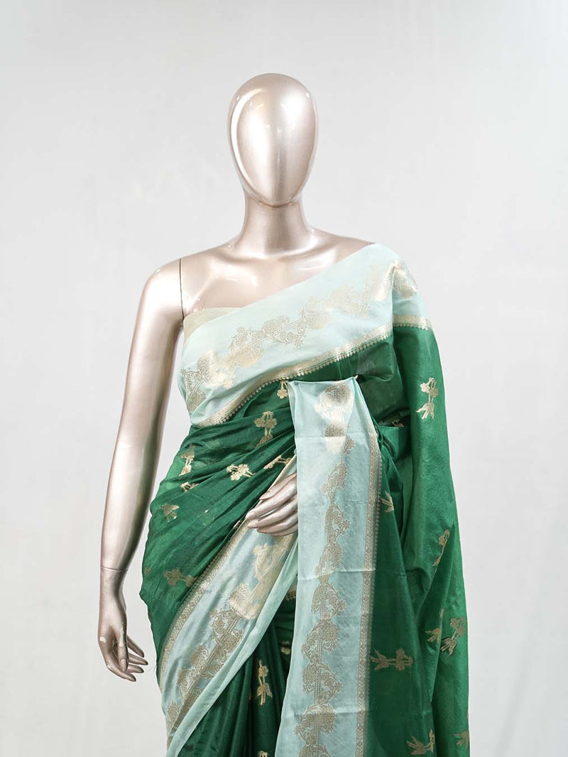 Paper Silk Saree C SAN5397