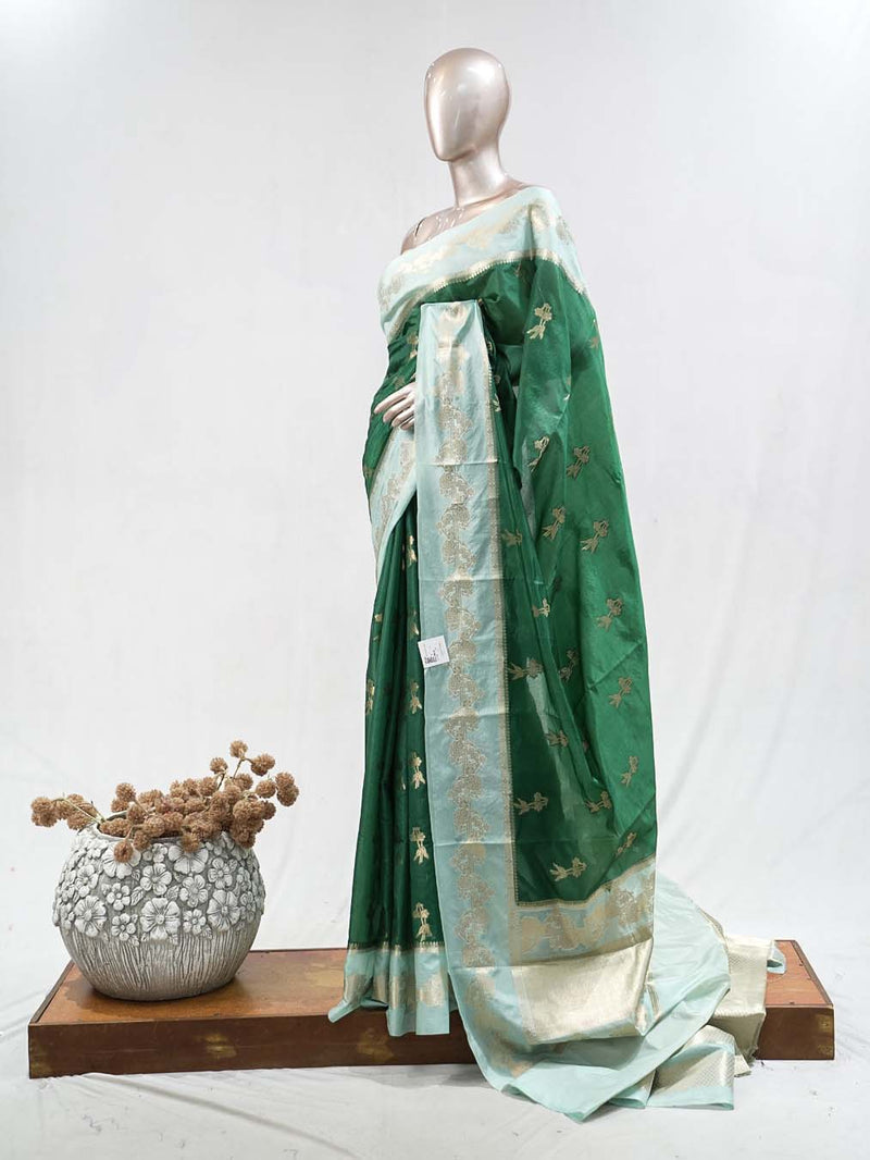 Paper Silk Saree C SAN5397