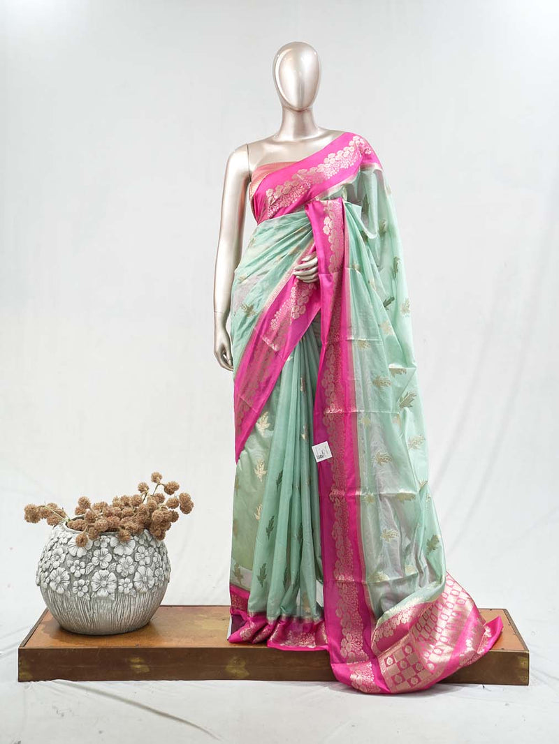 Paper Silk Saree D  SAN5397