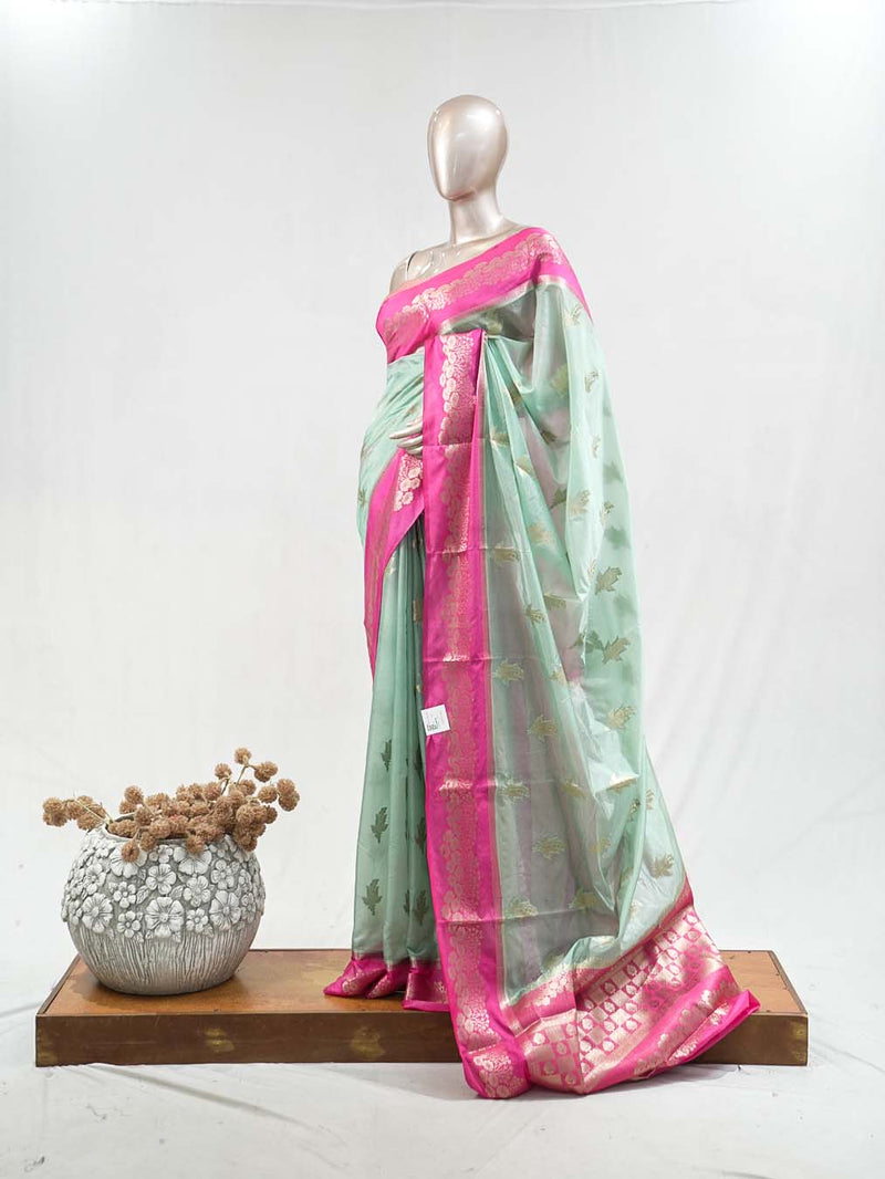 Paper Silk Saree D  SAN5397