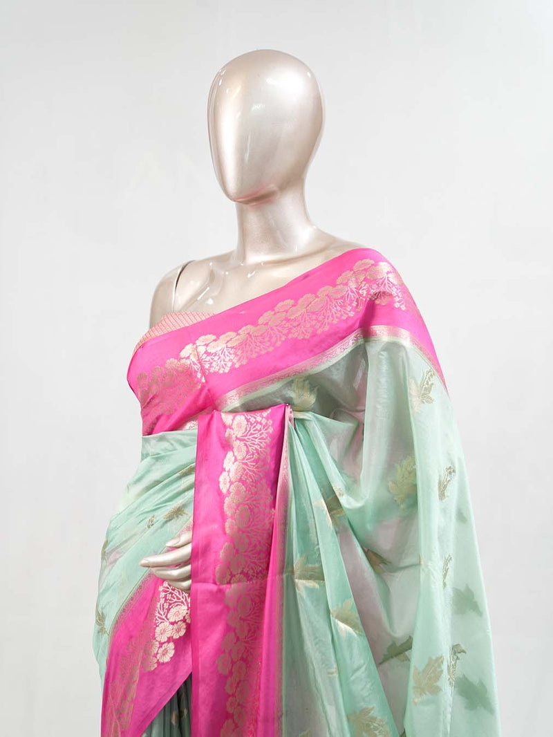 Paper Silk Saree D  SAN5397