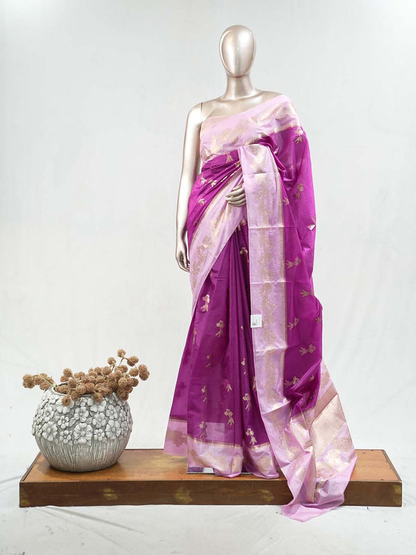 Paper Silk Saree F  SAN5397