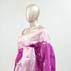Paper Silk Saree F  SAN5397