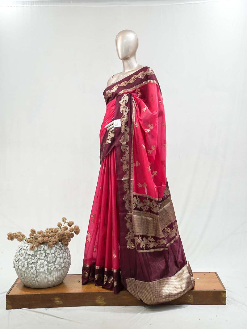 Paper Silk Saree J SAN5397