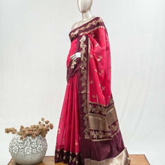 Paper Silk Saree J SAN5397
