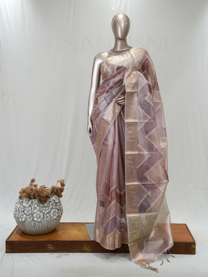 Pure Tissue Saree D  SAN5183