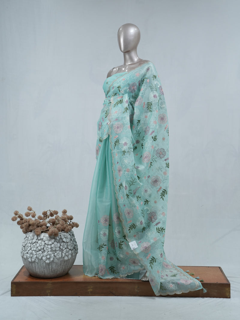 Premium Crystal Organza D SAN5411