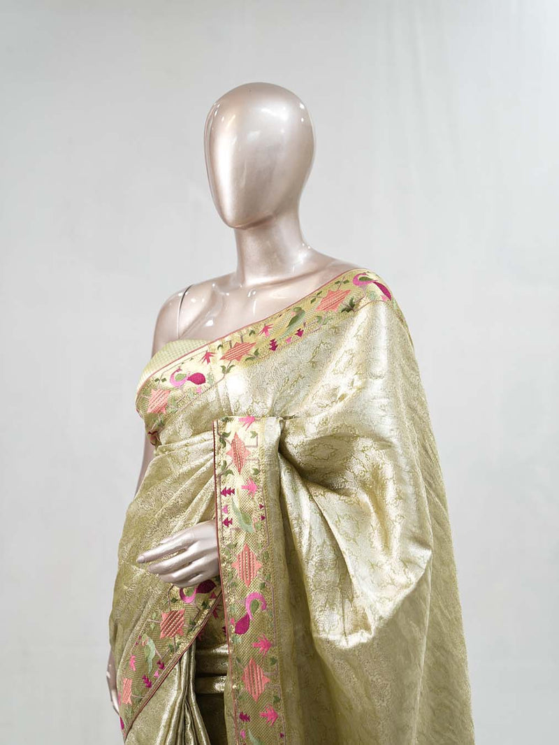 Tissue Saree SAN5128
