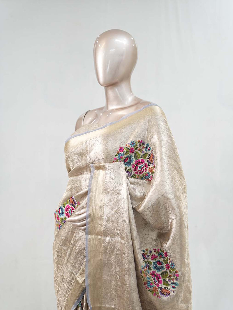 Tissue Banarasi Saree A SAN5128