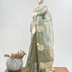 Organza Tissue Saree SAN4735